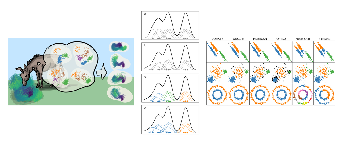 DONKEY: A Flexible and Accurate Algorithm for Clustering